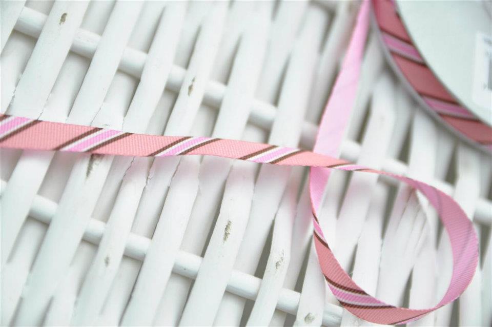 92 - American Crafts Ribbon - Pink #3